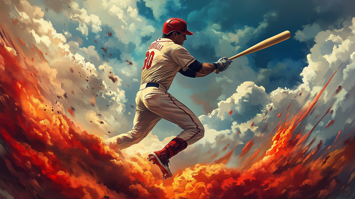 AI Wallpaper Collection: Keep Calm and Play Baseball