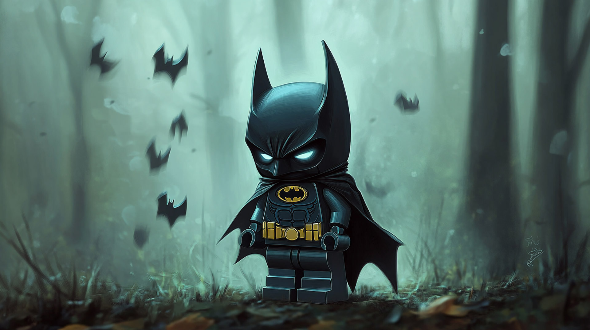 Epic Lego Batman HD Wallpaper for Gamers