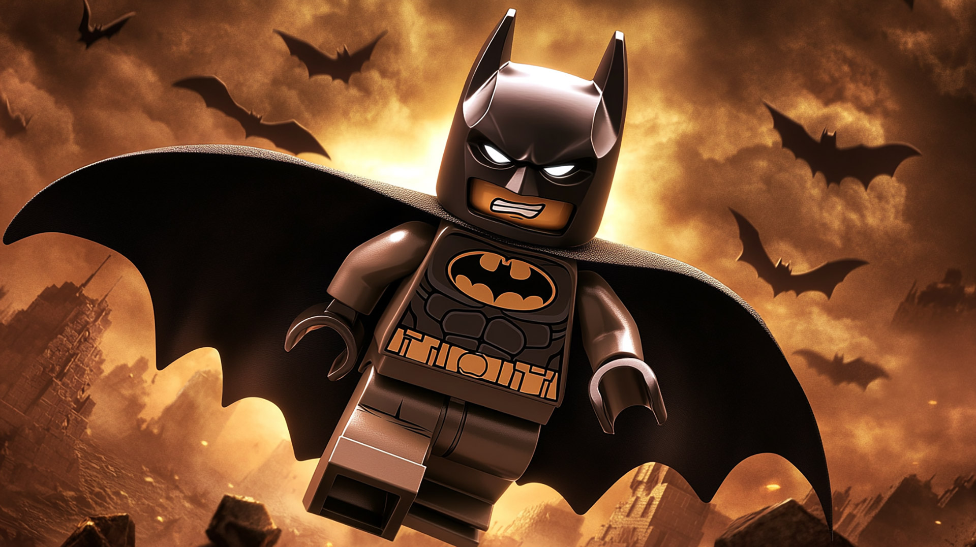 Lego Batman Digital Backgrounds for Your Desktop Needs