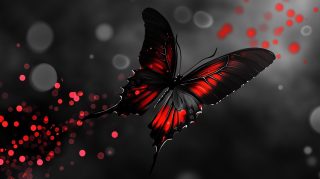 Download Beautiful Black and Red Butterfly Stock Photos