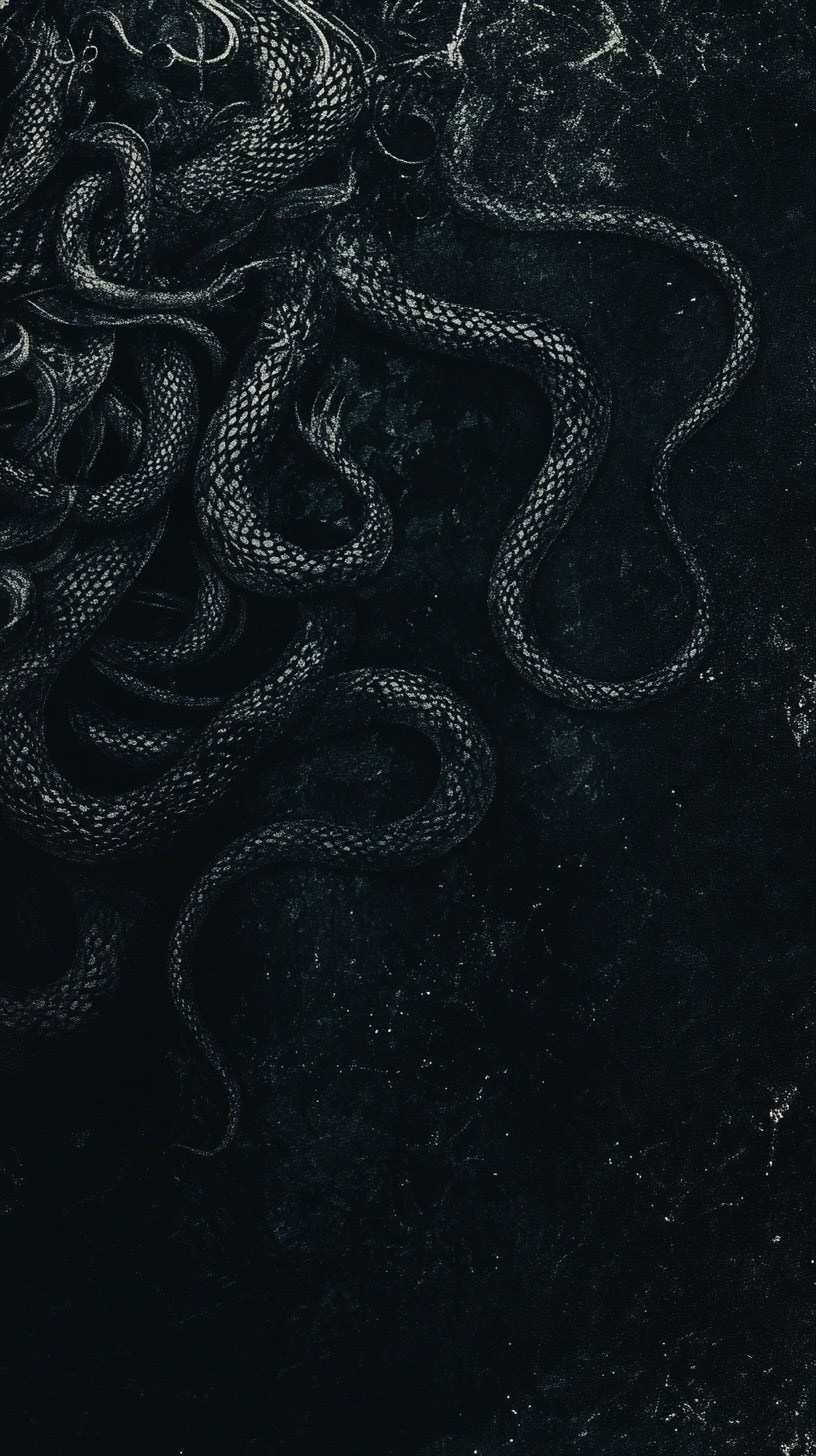 Vibrant Medusa Wallpapers for iPhone and Android Phones