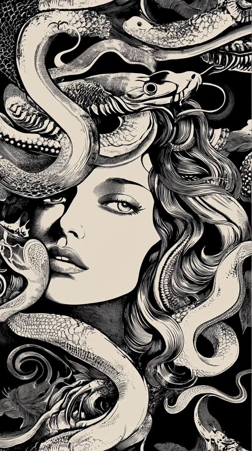 Decorate Your Mobile with Medusa Versace HD Wallpaper