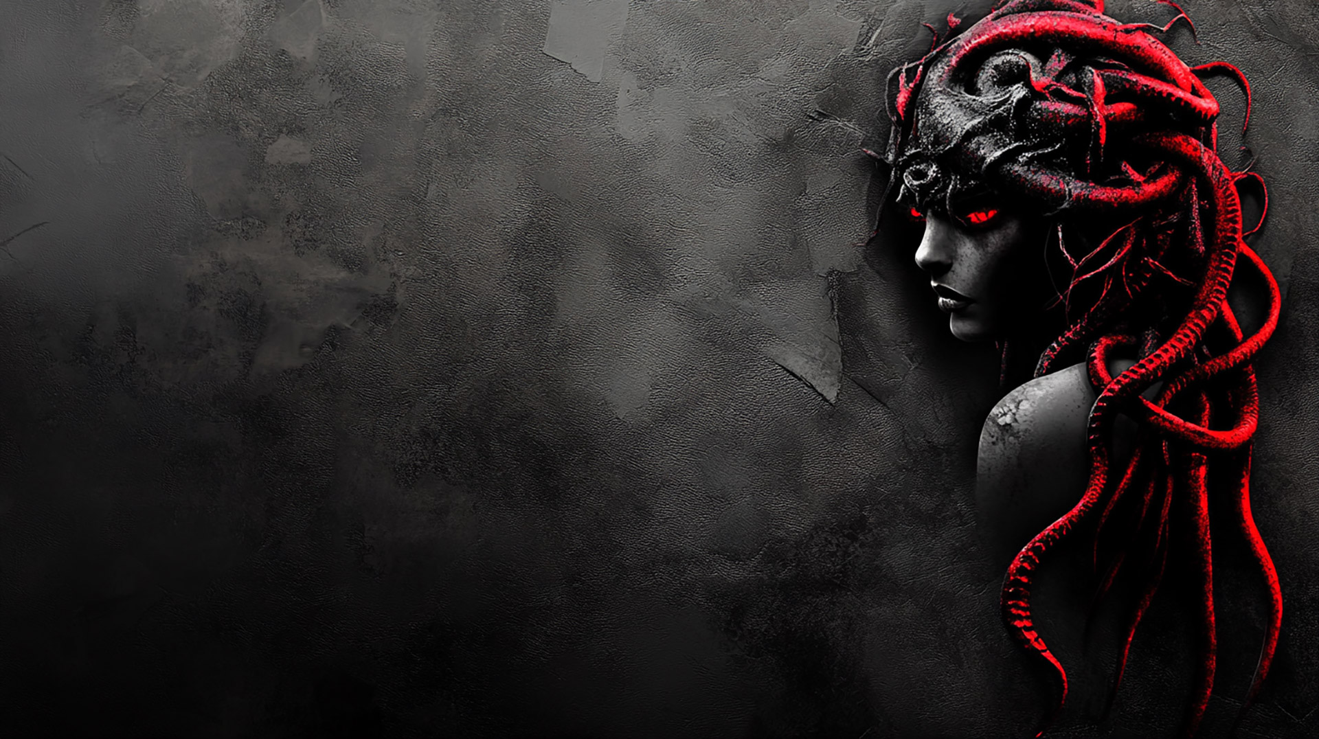 Download Medusa Digital Background in 1920x1080 Resolution