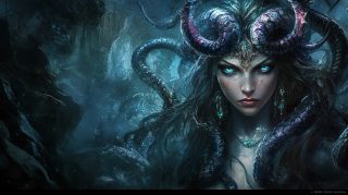 AI-Generated Medusa Wallpapers: Unique Digital Backgrounds