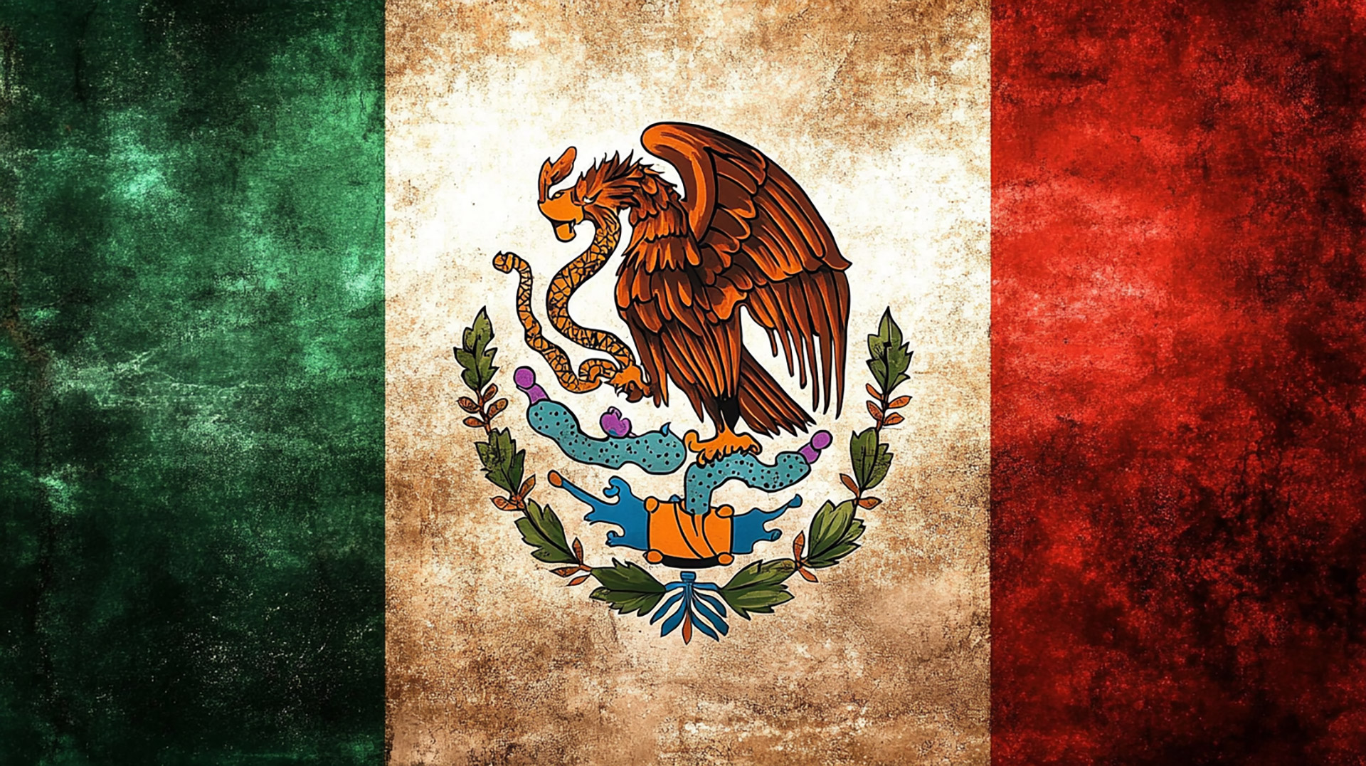 Vibrant HD Pics of the Mexican Flag for PCs