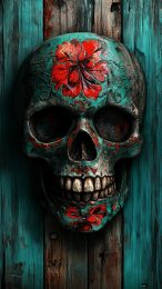 Mexican Skull HD Mobile Wallpaper for Your iPhone