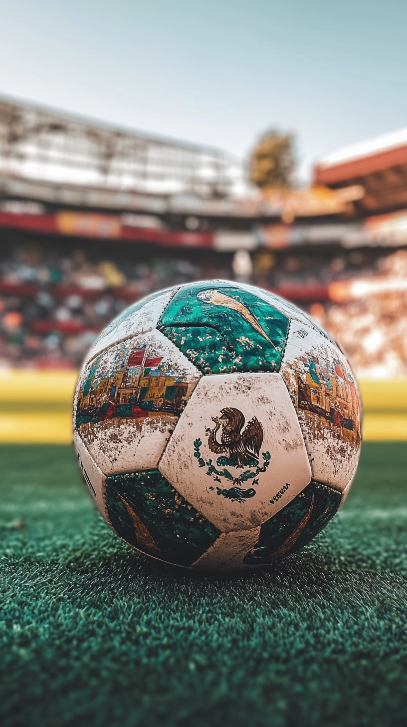 Epic Mexico Soccer Digital Wallpapers for Smartphones