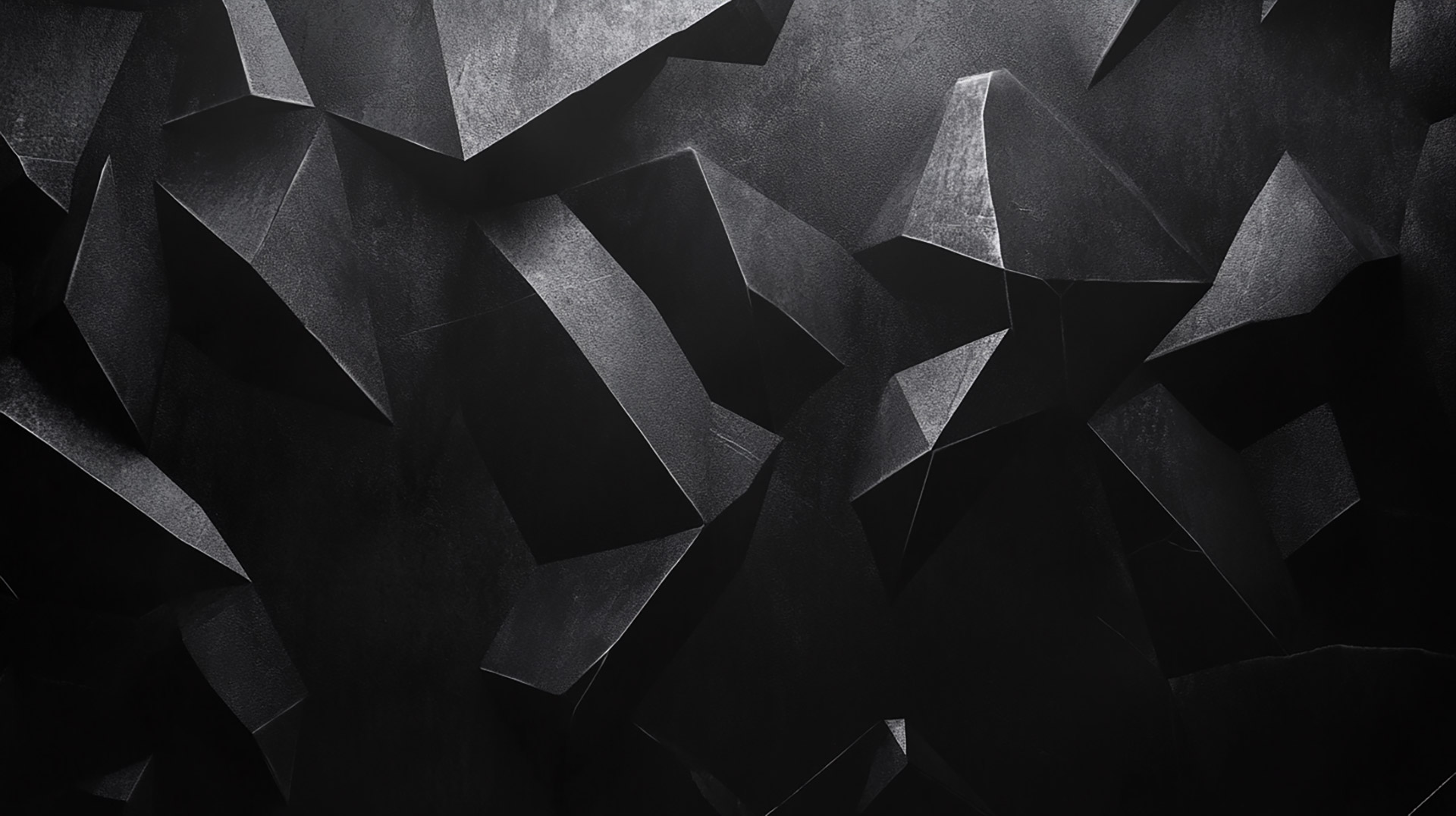 Minimalist Dark Geometric Desktop Wallpaper - Free HD Download