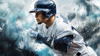 MLB Baseball Player Wallpaper: Stunning HD Digital Background