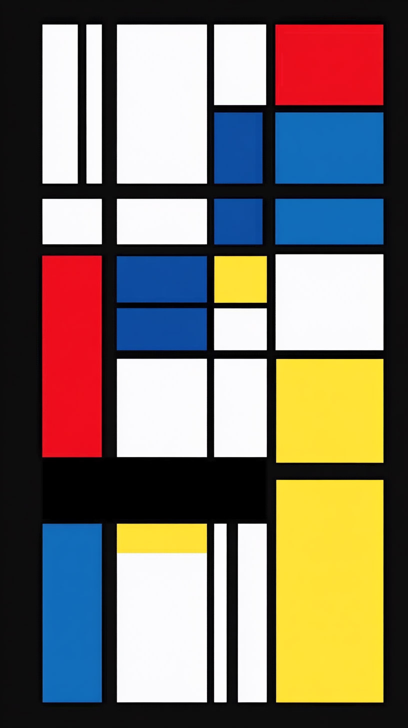 Artistic Mondrian Image Collection for Stunning Wallpapers