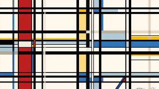 Download Gorgeous Mondrian-Inspired Free Wallpaper for Your PC