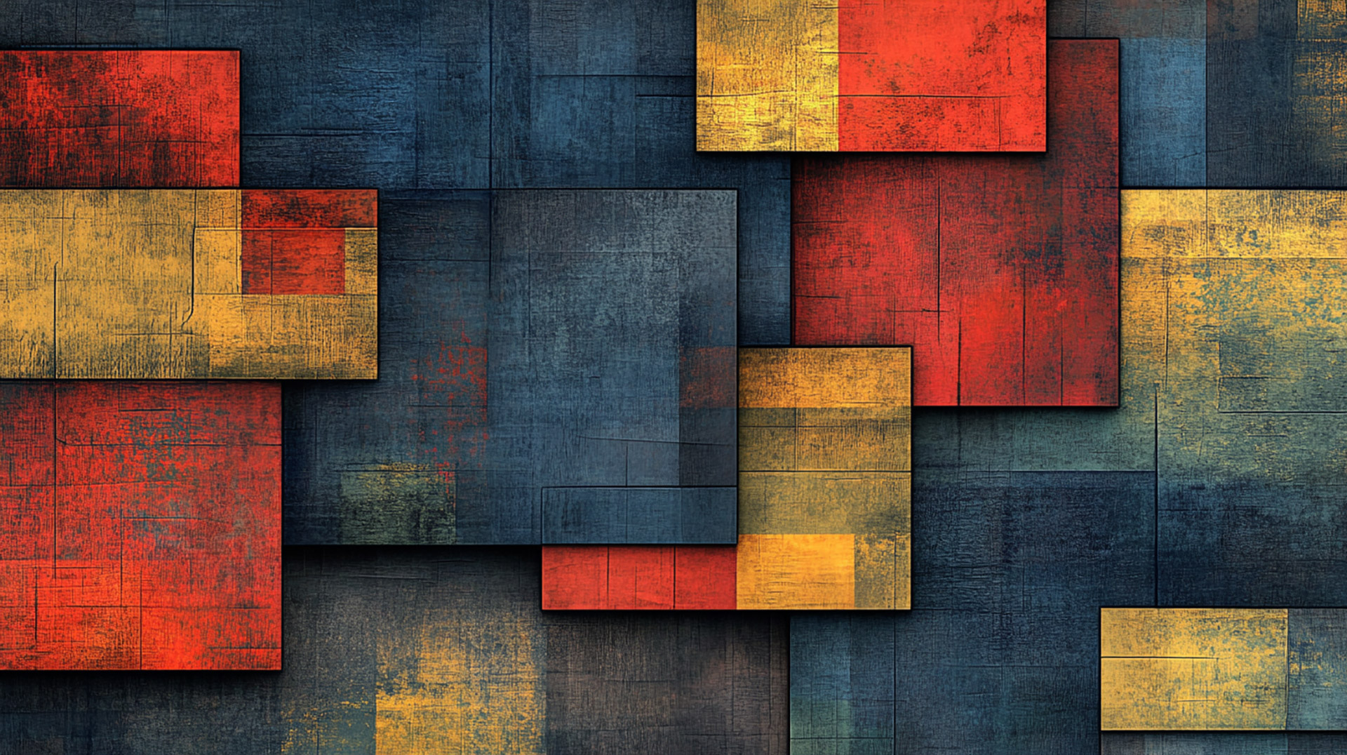 Download Free HD Wallpaper: Mondrian Art for Your Desktop