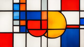 Beautiful 1920x1080 Mondrian Wallpaper for Creative Spaces