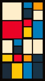 Unique Mondrian Image Collection for Android Phones