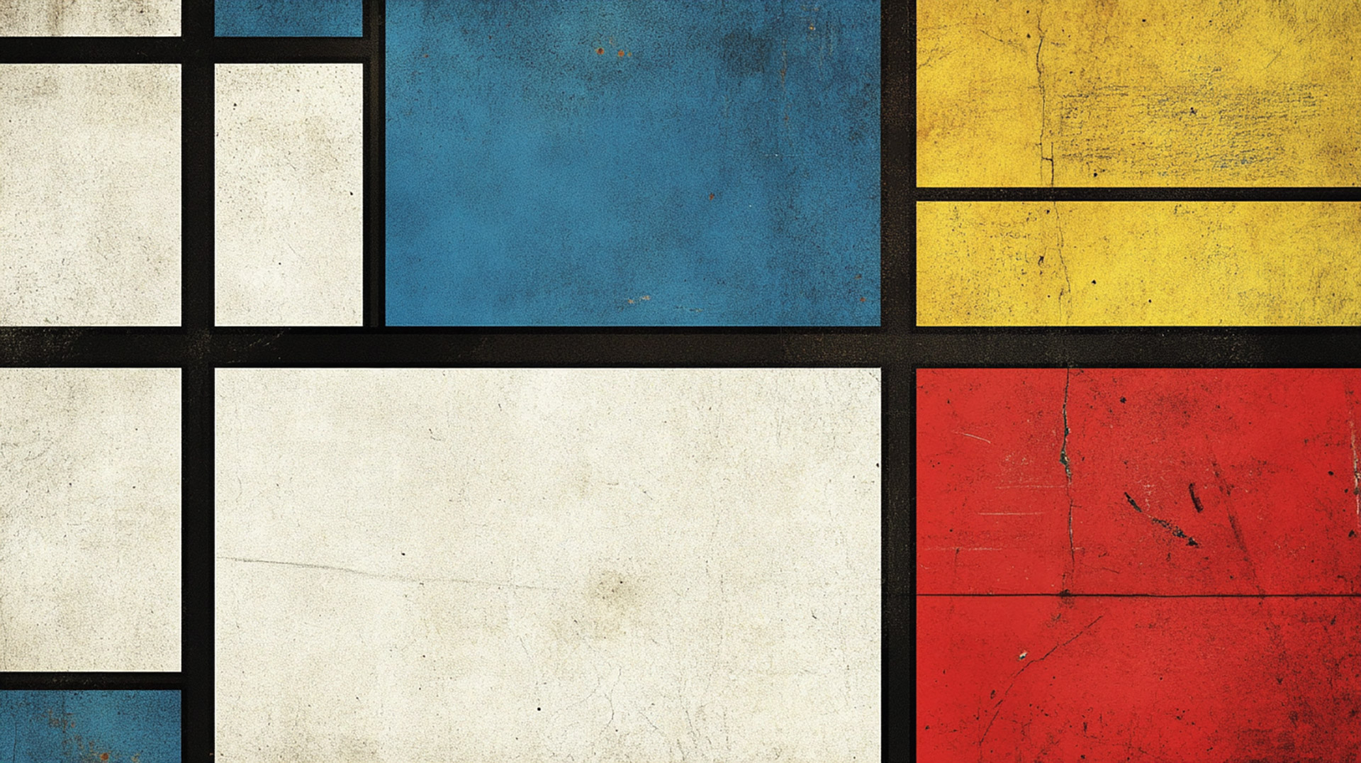 Unique Mondrian-Inspired Wallpaper for Desktop in HD