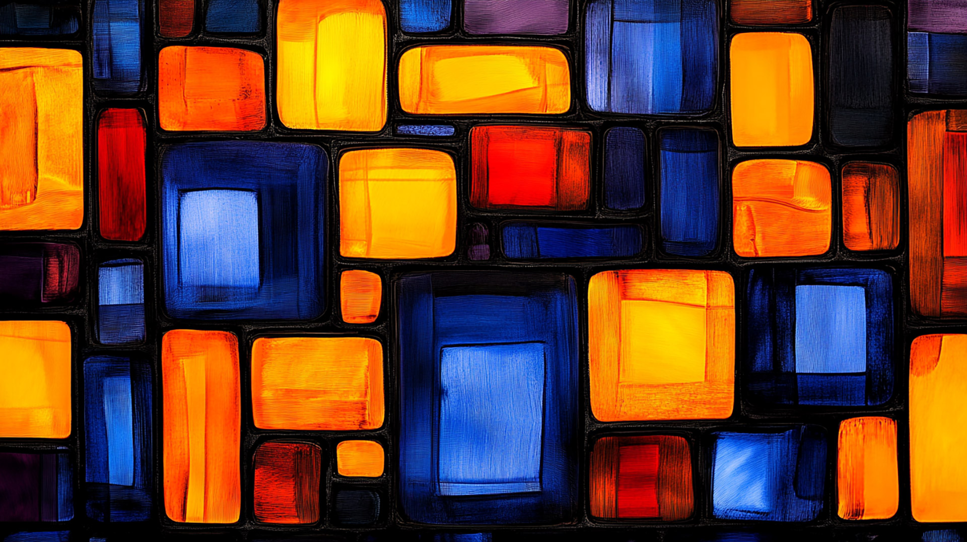 Stunning 4K Mondrian Digital Backgrounds for Your Screen