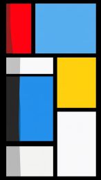 Download Chic Mondrian Patterns for Any Smartphone