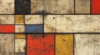 AI-Generated Wallpapers: Mondrian-Style in Ultra HD