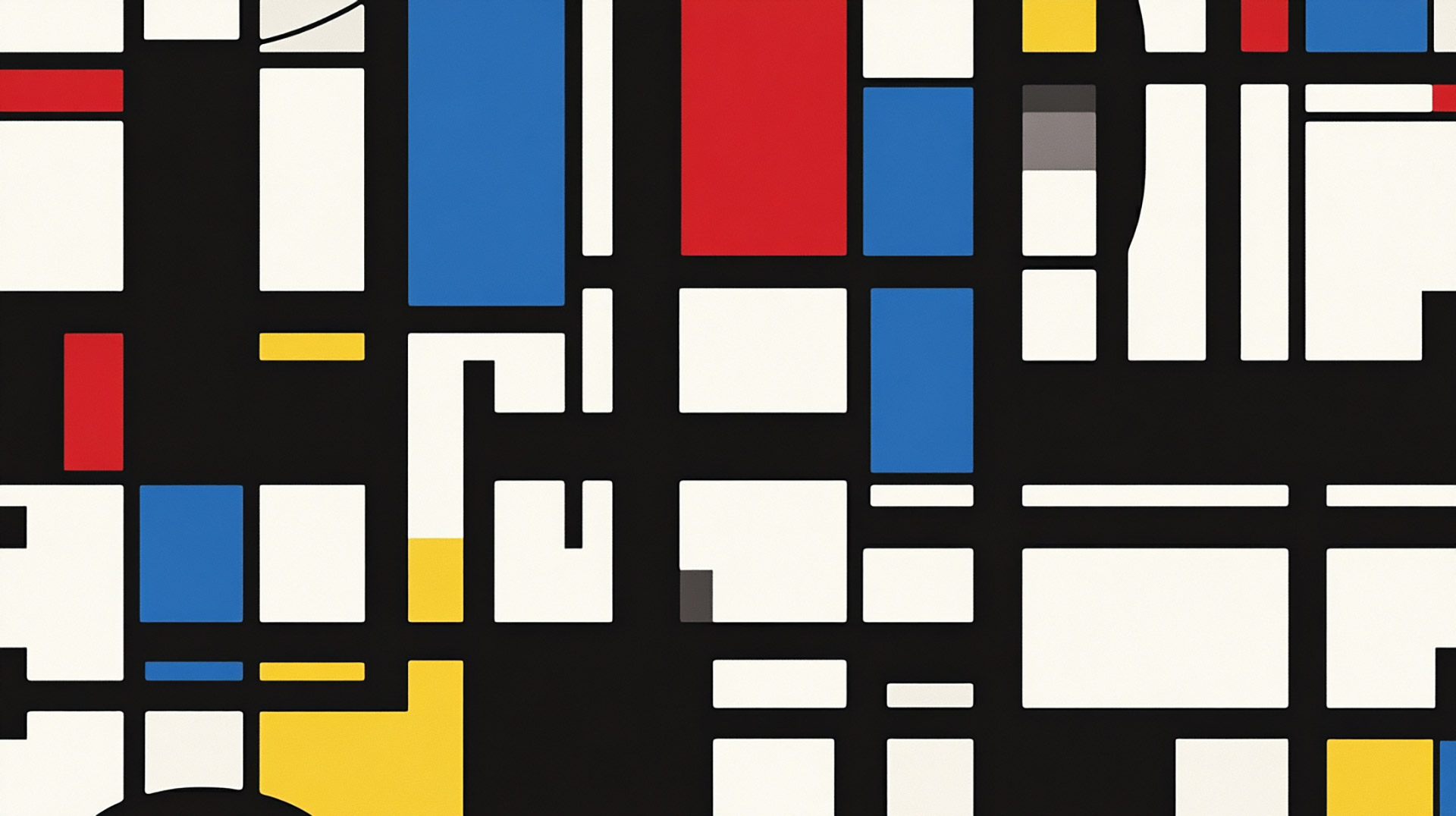 Artistic Mondrian-Style Desktop Backgrounds: Free Downloads