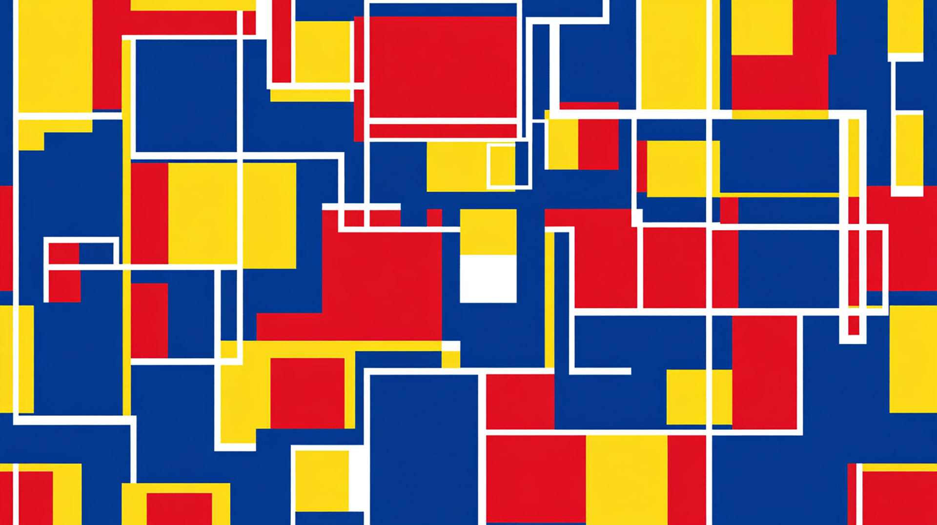 Free 4K PC Wallpapers Featuring Mondrian-Style Design