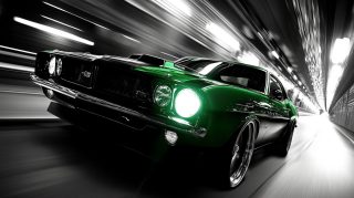 Stunning 4K Digital Backgrounds of Muscle Cars