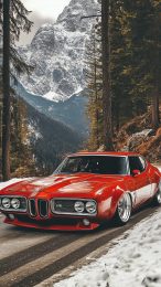 Stunning Digital Backgrounds for Muscle Car Enthusiasts