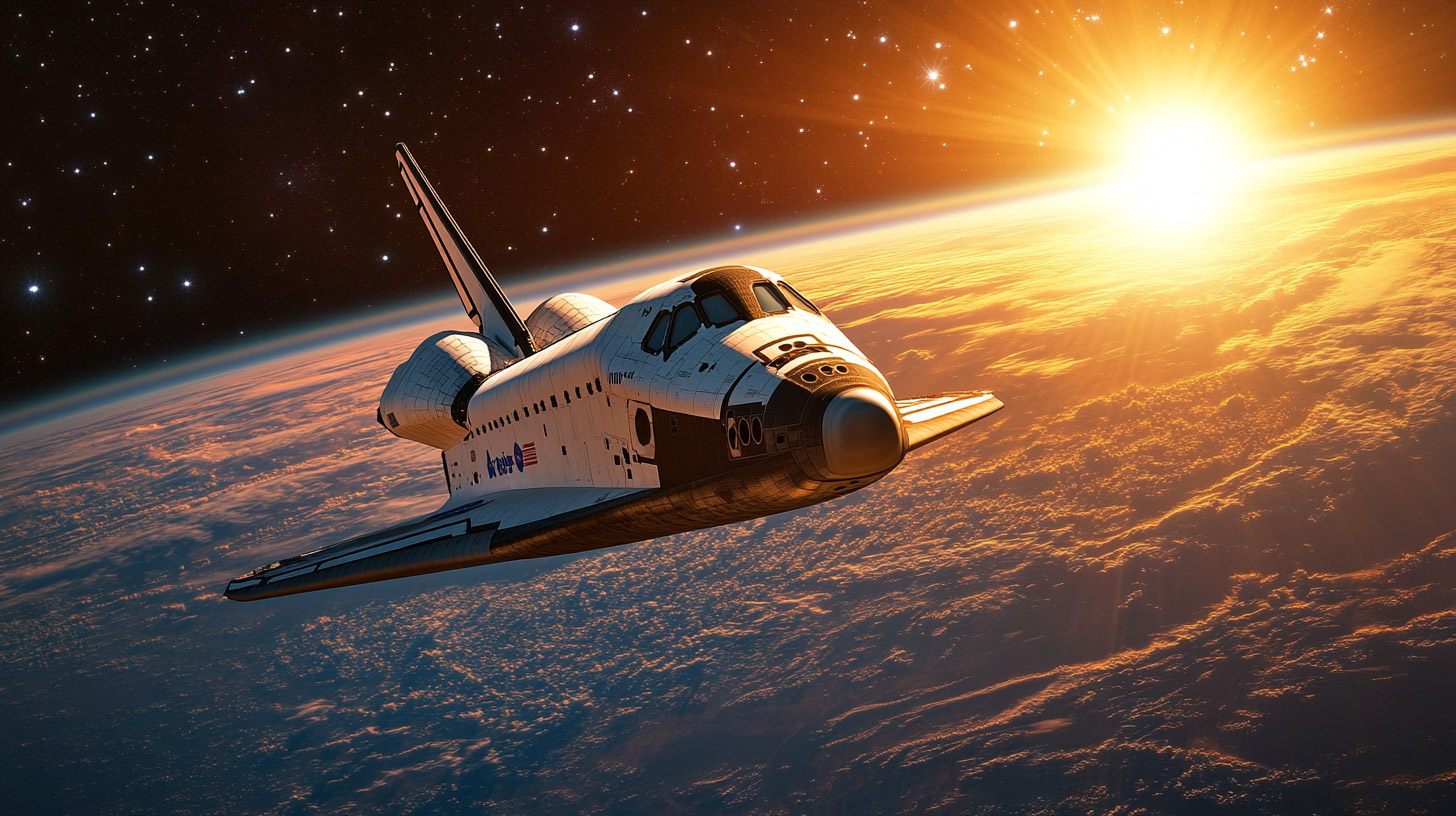 Incredible 8K Wallpaper for Desktop Featuring NASA Shuttle