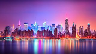 Ultra HD New York City Skyline Desktop Background Photos