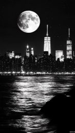 Transform Your Phone with NYC Skyline Night Wallpapers