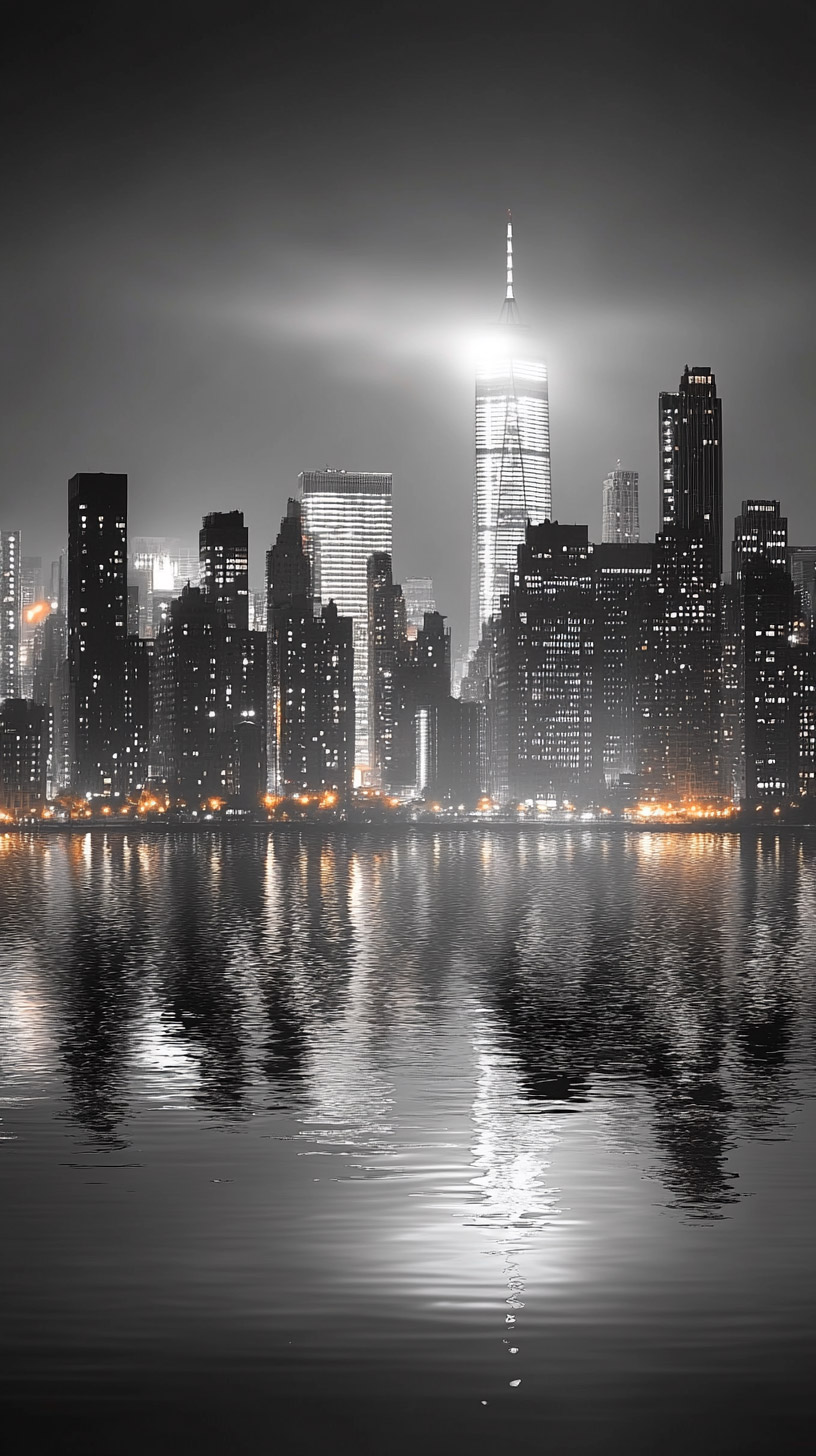 Mobile Wallpaper: Captivating NYC Night Views in HD