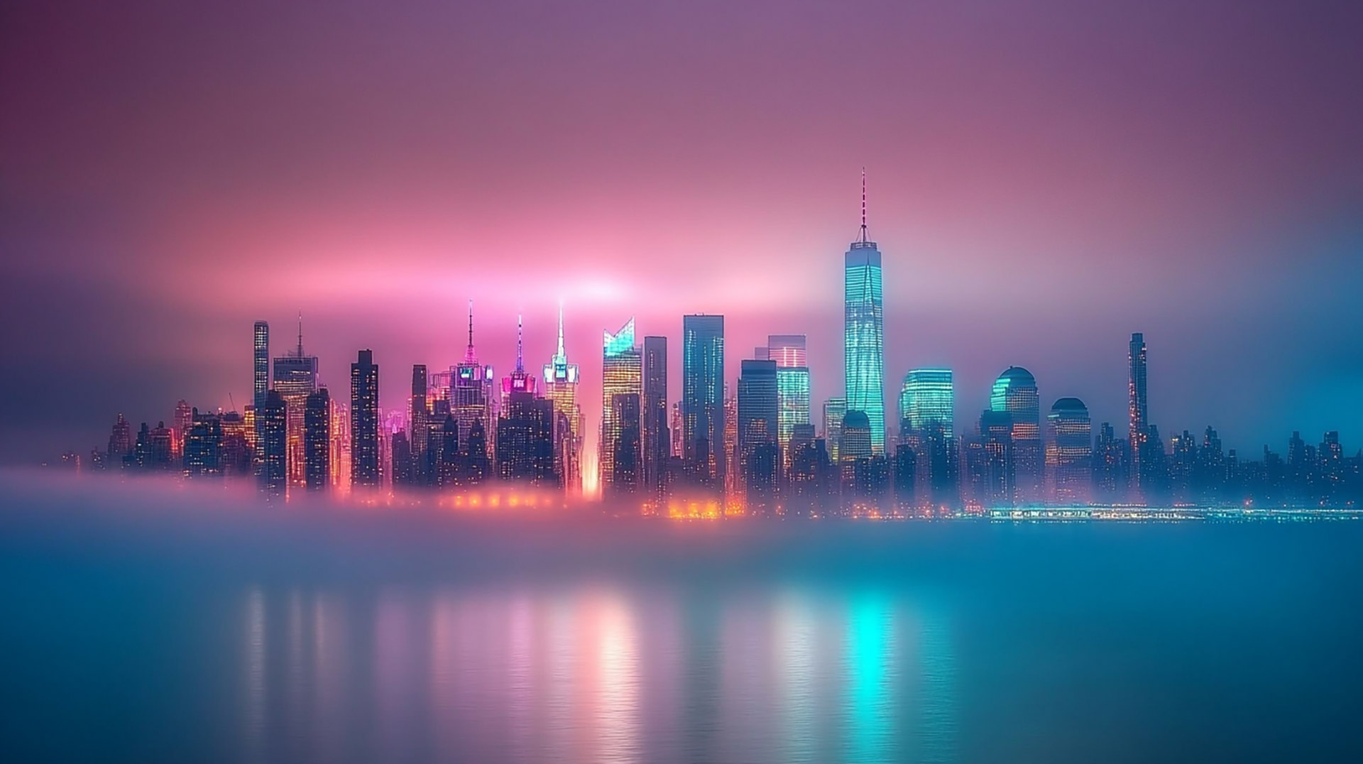 New York City Night Lights PC Wallpapers Collection