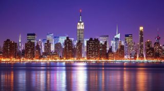 Download Beautiful Digital Backgrounds of NYC Skyline