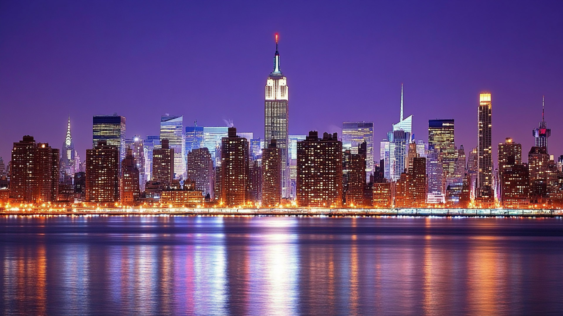 Download Beautiful Digital Backgrounds of NYC Skyline