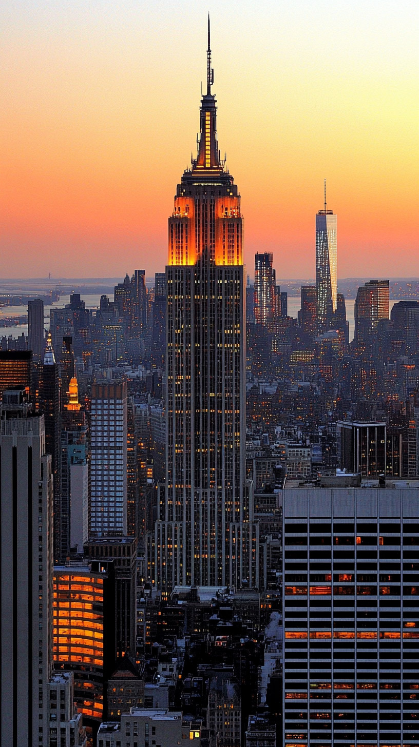 Stunning New York City Skyline HD Mobile Wallpapers