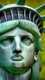 Stunning HD Statue of Liberty Mobile Wallpaper for iPhone