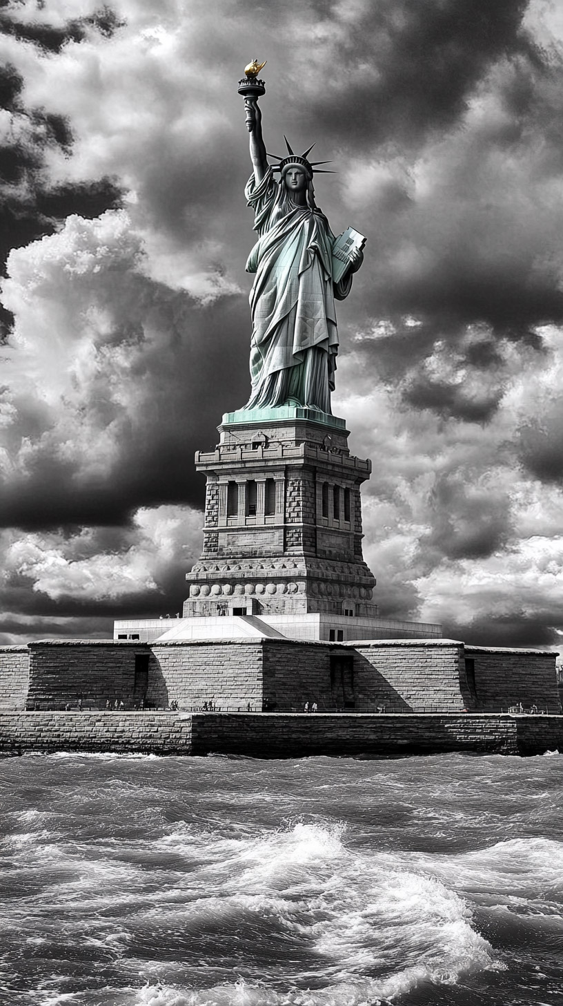 Beautiful Statue of Liberty Photo for Android Mobile Wallpaper