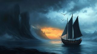 Vibrant Norse Art: Download Free 4K Wallpapers