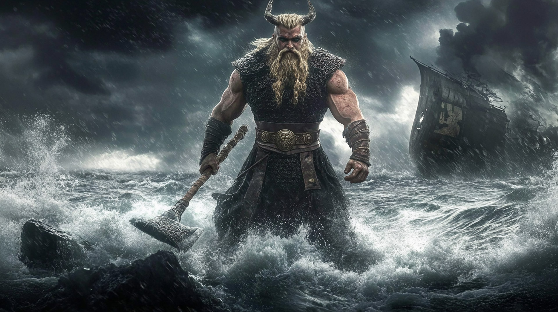 Beautiful 1920x1080 Norse Mythology HD Wallpaper