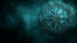 Beautiful Norse Rune HD Wallpaper in 16:9 Ratio