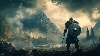 Viking Warriors: 16:9 HD Wallpaper for Your PC