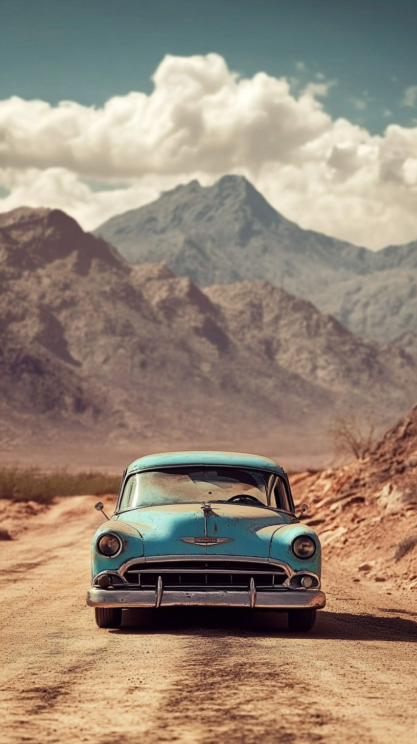 Mobile Wallpaper Images of Vintage Cars for Your Phone