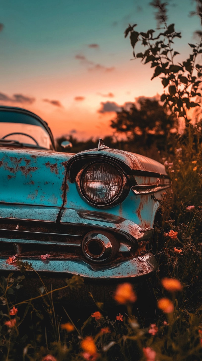 Transform Your Phone with Old Car HD Images