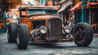 Download Stunning 4K Old Car Wallpaper