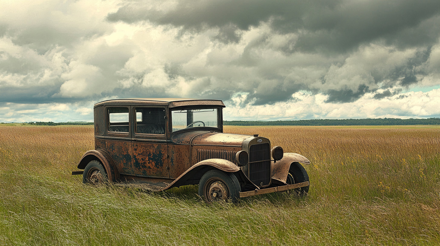 8K Resolution Old Car Desktop Backgrounds