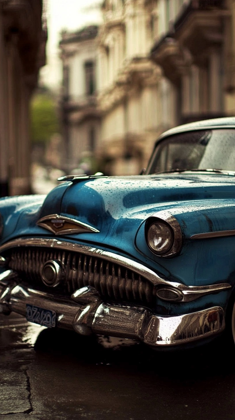 Cool iPhone Wallpapers Featuring Classic Vintage Cars