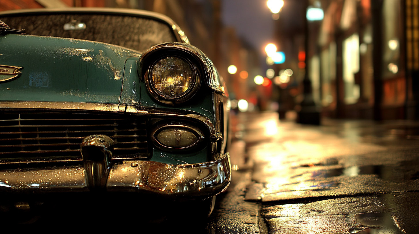 Old Classic Car Wallpaper for Ultra HD Desktop Background