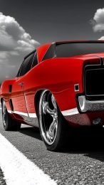 Stunning HD Old Muscle Car Mobile Wallpapers for iPhone