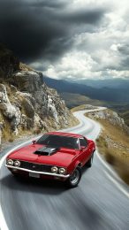 Vibrant Old Muscle Car Wallpapers for Samsung Galaxy Phones