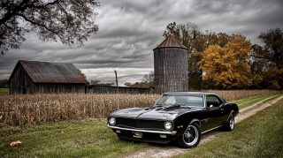 Old Muscle Car Wallpaper: Stunning HD Digital Background Collection