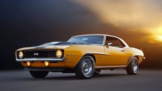 Free HD Wallpaper of Classic Muscle Cars